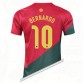 Portugal Bernardo Silva 10 VM 2022 Hjemmebanetrøje
